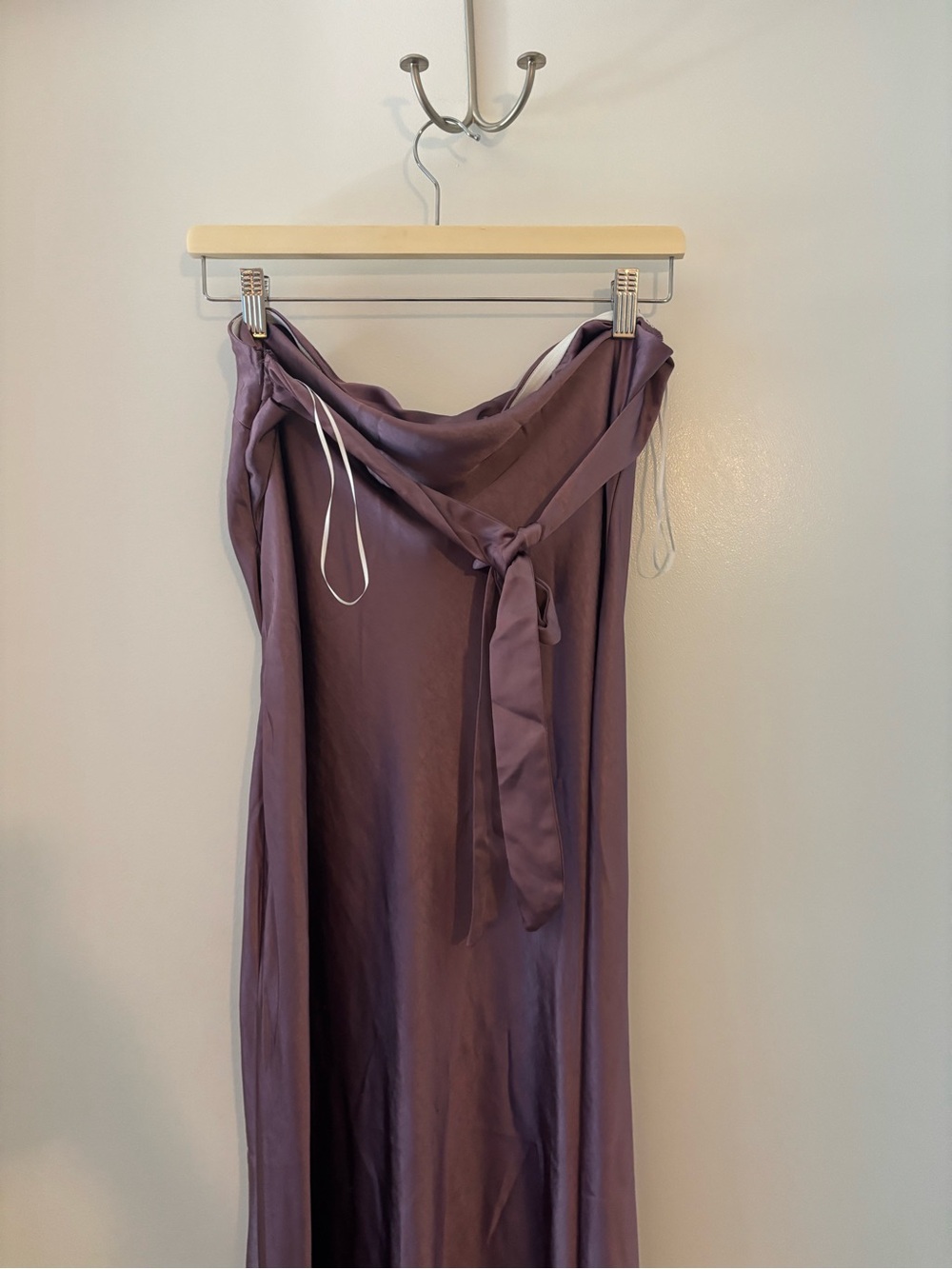 Princess Polly Lavender Satin Cowl Maxi Dress - Picture 2 of 5